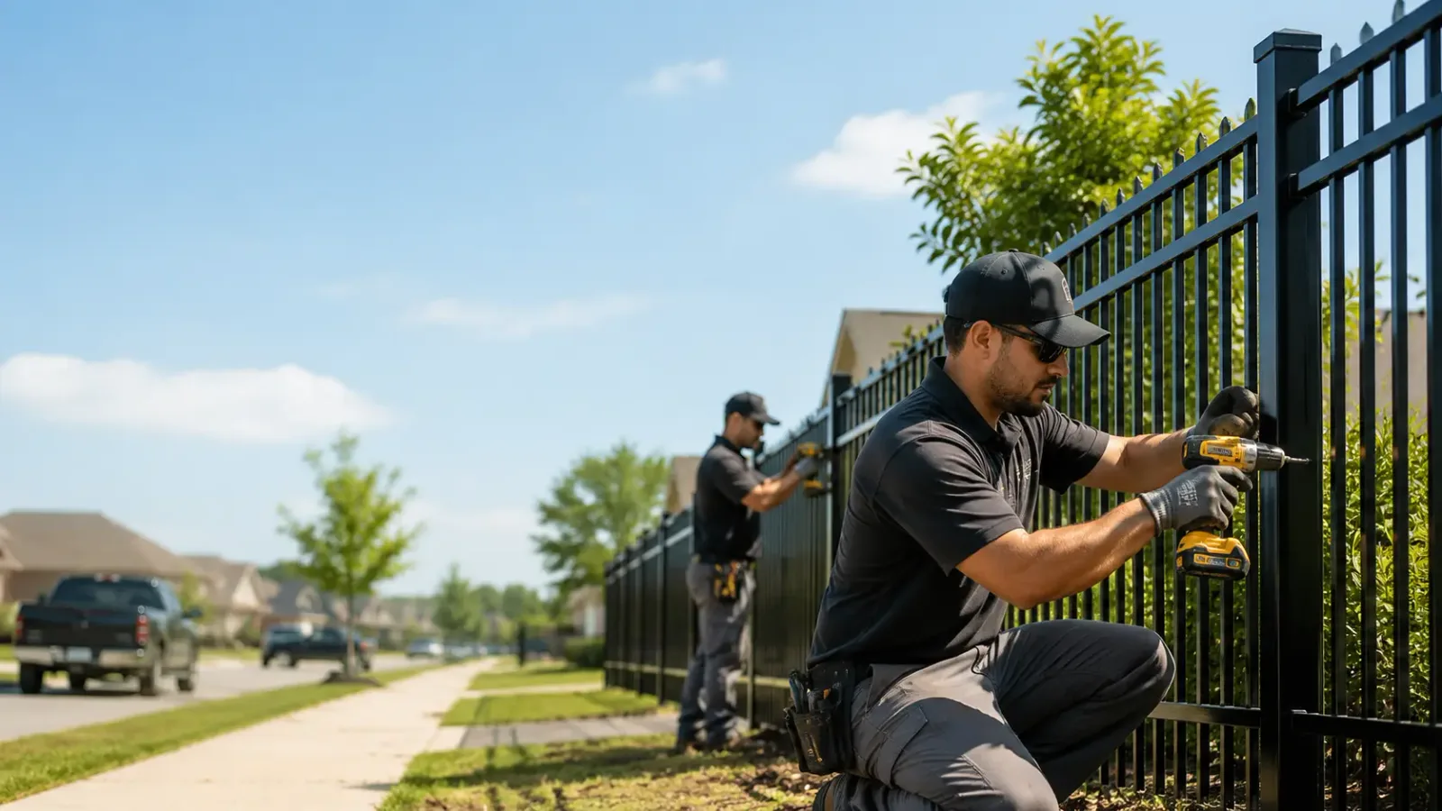 Metal Fence Installation in Fort Hill, PA
